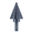 New Listing10 Sizes Step Drill Bit for Metal Sheet, 1/4 to 1-3/8 Inches High Speed Steel Dr