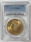 1895 P $20 Double Eagle Liberty Head Gold Coin PCGS MS-62