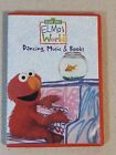 Sesame Street Elmo's World Dancing, Music & Books DVD Kids Children Educational