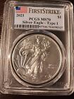 2021 Silver Eagle Type 1 PCGS MS70 First Strike
