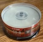 TDK CD-R 52x 20-Pack 80MIN 700MB Blank CDs Audio, Data - NEW & FACTORY SEALED!