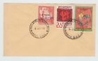 Bangladesh 1 cover 1972 with double  overprint stamps