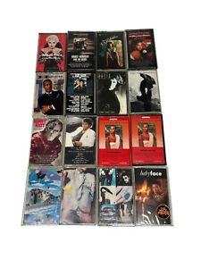 VTG 80s 90s Cassette Tape Lot of 16 - Madonna Whitney BabyFace Michael Jackson