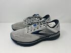 Brooks Adrenaline GTS 22 Mens Size 12 2E Wide Gray Athletic Running Sneaker Shoe
