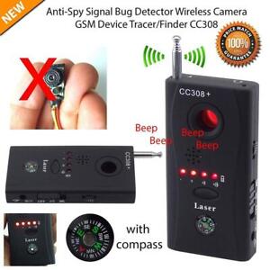 Anti-Spy RF Signal Bug Finder Hidden Camera GSM Device Sound / Motion Detector B