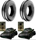 2) 400X19 4.00-19 400-19 F2 Triple Rib FORD 2N 9N Front Tractor Tires with Tubes