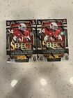 New Listing2021 Panini Select Football Factory Sealed Blaster Box - Red And Blue - Lot of 2