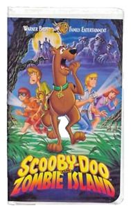 Scooby Doo! on Zombie Island (VHS – Clamshell 1998)