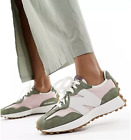 NEW BALANCE 327 Casual Women Sneakers Shoes Avocado Pink White various sizes NEW
