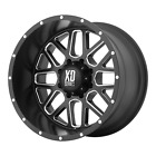 New Listing22x12 XD Series XD820 Black Milled Wheels 6x5.5 (-44mm) Set of 4
