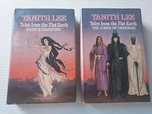 Tales From The Flat Earth Tanith Lee Book Club Edition 1981 Lord's Of Darkness