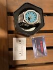 Casio G-Shock GM2100 Tiffany Blue/Silver Steel Watch Casioak AP Royal.