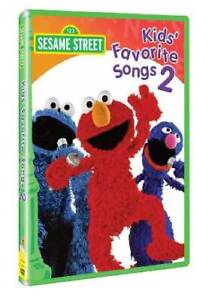 Sesame Street - Kids' Favorite Songs 2 - DVD - GOOD