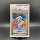 New Listing2022 Topps Chrome Update Ke’Bryan Hayes Gold Refractor /50 SP Auto PSA 10