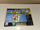 Vintage 1998 Factory Sealed Super Mario World Nintendo Video Game,Players Choice