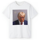 DONALD TRUMP 2024 Mugshot NEW 100% Cotton Unisex Political T-Shirt Arrest Photo