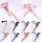 Sexy Womens Fishnet Stockings Tights Lace Top Hold Up Thigh High Pantyhose Socks