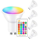 GU10 RGBW RGBWW LED Bulb 5W 16 Color Changing Dimmable Spot Light Remote Control