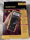 Fluke Model 77-IV  Multimeter with Manual, Leads And Box