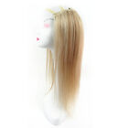 Long U Shape Glueless 100% Real Human Hair Machine 3/4 Weft Cap Wig Highlights
