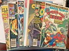 Mixed lot of 12 vintage comic books, Golden age - modern, keys, Marvel Spiderman