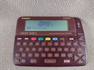 Franklin Electronic Holy Bible NIV-640 New International Version Bookman