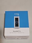 New ListingRing Video Doorbell Pro 1080P Smart Wi-Fi Wired - SATIN NICKEL - NEW SEALED!