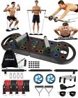 HOTWAVE Portable Exercise Equipment with 16 Gym Accessories20 in 1 Push Up Bo...