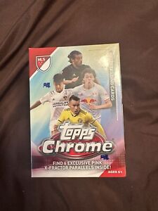 2021 Topps Chrome MLS Soccer Blaster Box Factory Sealed