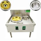 110V Open Style Commercial Liquefied Gas/Natural Gas Single Burner Gas Stove