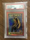 1995-96 Topps Finest Magic Johnson Red Refactor Card #252 PSA 8 Lakers