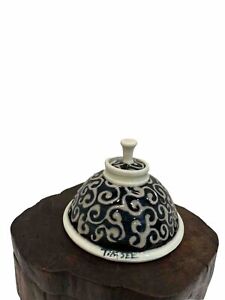 New ListingGorgeous Handmade Pottery 2 Piece Top And Bottom, Made In SKANEATELES NY Tim See