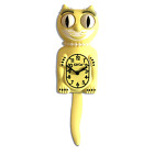 Lady Kit-Cat Clock with Necklace & Eyelashes (Animal, Retro, Felix, Klock, Kat)