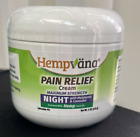 Hempvana Maximum Strength Pain Relief Cream NIGHT WITH MELATONIN  & LAVENDER4 OZ