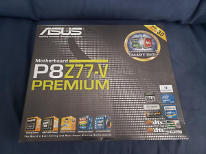 ASUS P8Z77-V Premium, LGA 1155, Intel Motherboard, For Repair or Parts Only