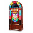 Crosley Digital LED Jukebox with Bluetooth - Walnut With Stand