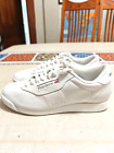 womens Reebok Princess athletic shoes white leather sz.8 ex. cond.