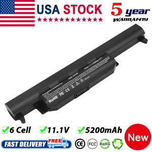 A32-K55 Battery for Asus Asus U57A X55 X55C X55U X75 K55A K55N R500 / Charger