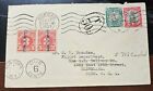 New Listing1937 Durban South Africa Postage Due Cover To Cleveland Ohio US