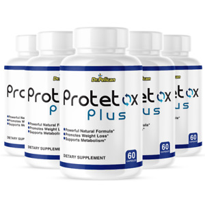 Protetox Plus- Keto & Weight Support-5 Bottles- 300 Capsules