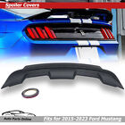 Spoiler for 2015-2023 Ford Mustang GT500 Style W/ Smoke Gurney Flap Wicker Bill