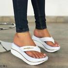 2024 Women's Sandals Flip Flops Women Casual Beach Shoes  Summer Flat Soft