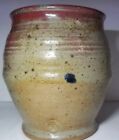 Signed Art Pottery Stoneware Vase Planter Signed JB 5.5