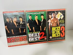 Best Of The Best 1 - 2 - 3 VHS Video Martial Arts Eric Roberts Video 📼