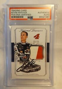 New ListingKevin Harvick Signed 2020 National Treasures /25