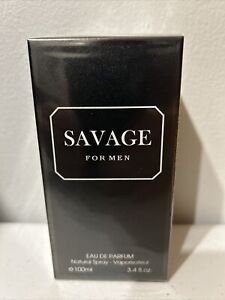 Savage for Men- 3.4 Oz Men's Eau De Parfum. Men's Casual Cologne Free Shipping!