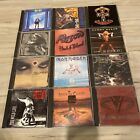 New ListingHuge Metal & Rock CD LOT Iron Maiden Warrant Poison Slaughter AC/DC Guns N Roses