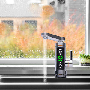3000 W Electric Instant Hot Shower Kitchen Faucet Tankless Water Heater
