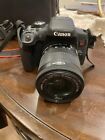 Canon EOS Rebel T6i 18-55mm WITH BAG