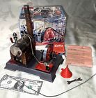Wilesco Steam Engine Toy D5 w/box Vintage 1960s Dampfmaschine Germany Stationary